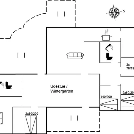 Liska - 1km From The Sea By Interhome * Vejers Strand